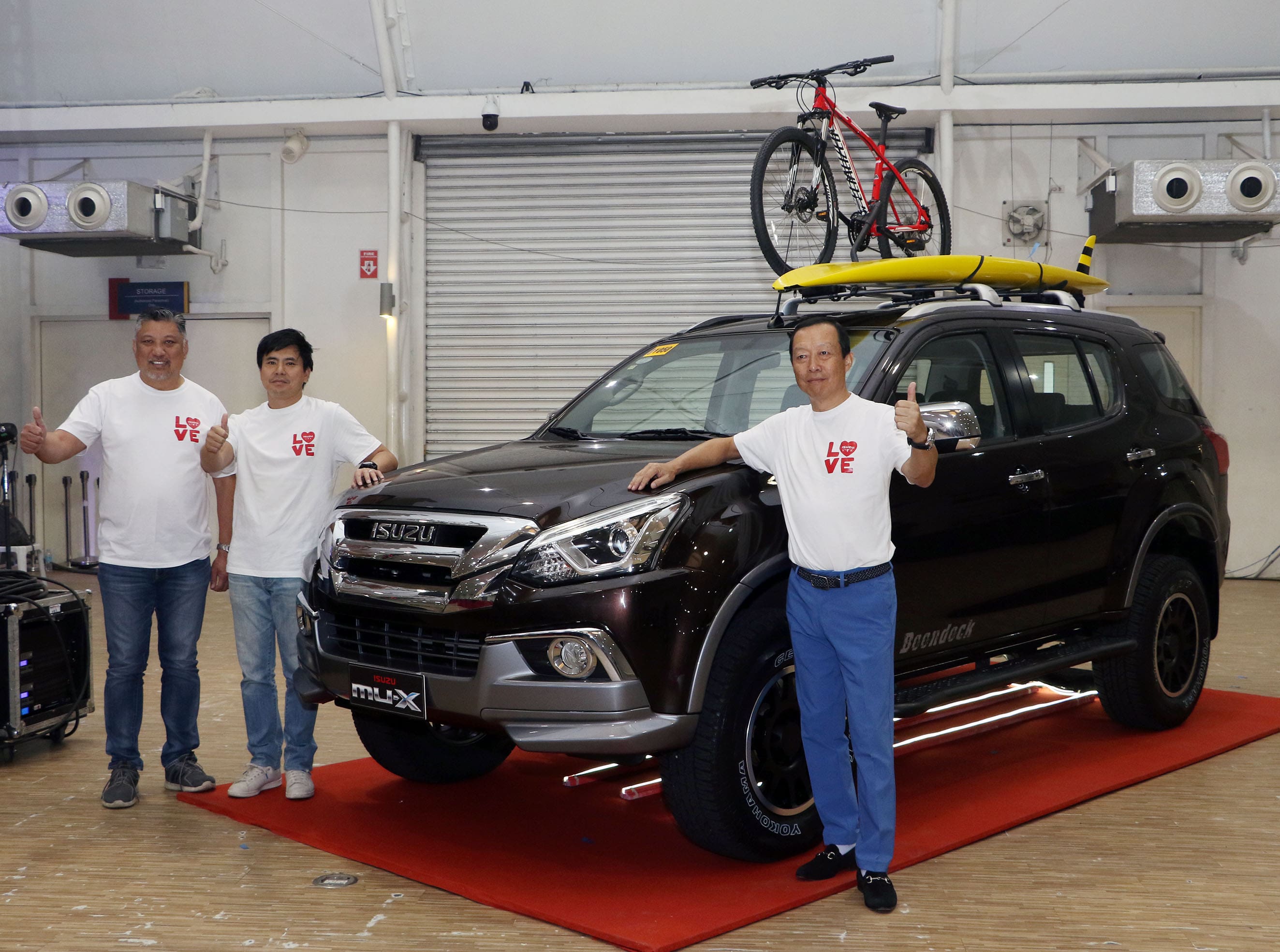 Isuzu Mu-x beendock 2