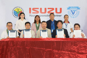 Isuzu Philippines Furthers Automotive Education in Valenzuela with Vehicle Donation
