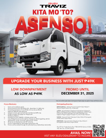 ISUZU TRAVIZ KITA DEALS thumbnail